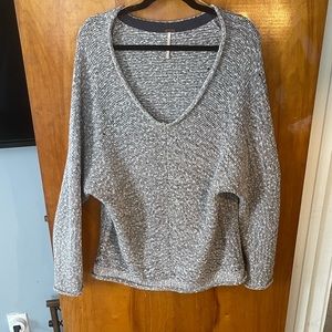 Free People Gray Sweater